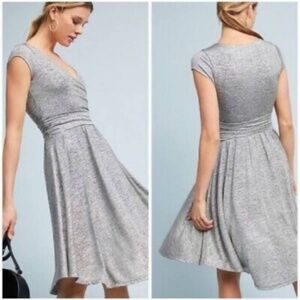 Maeve Tamara Silver Wrap Dress B2